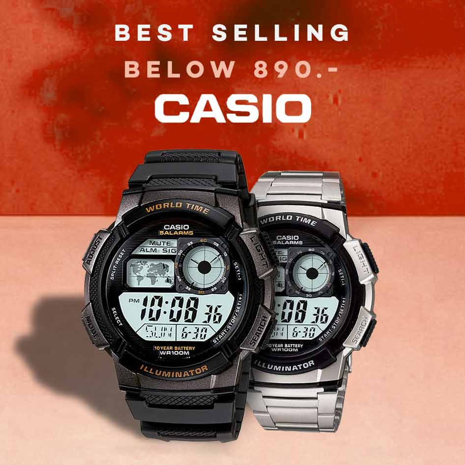 นาฬิกาข้อมือ Casio นาฬิกาคาสิโอ ราคาพิเศษ | Lazada