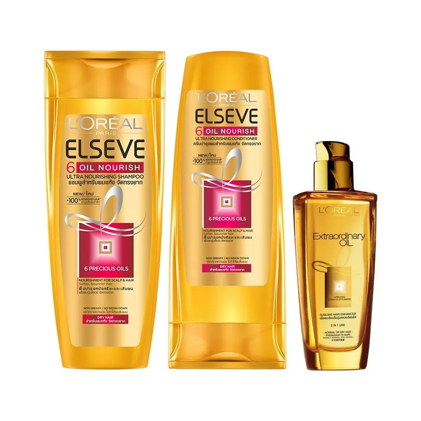 L'Oreal ชุดบำรุงผมลอรีอัล เอลแซฟ