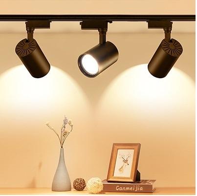 สว่างกว่า LED TRACK LIGHT Chip SMD โคมไฟแทรกไลท์ โคมไฟส่องเฉพาะจุดแบบราง ขนาด 18 วัตต์ BodyฺBlack/เเสงwarmwhite จำนวน 1 ชิ้น