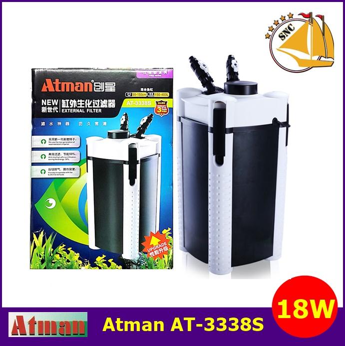 ATMAN AT-3338S External Filter ถังกรองนอกครบชุด สำหรับตู้ปลาขนาด 30-48 ...