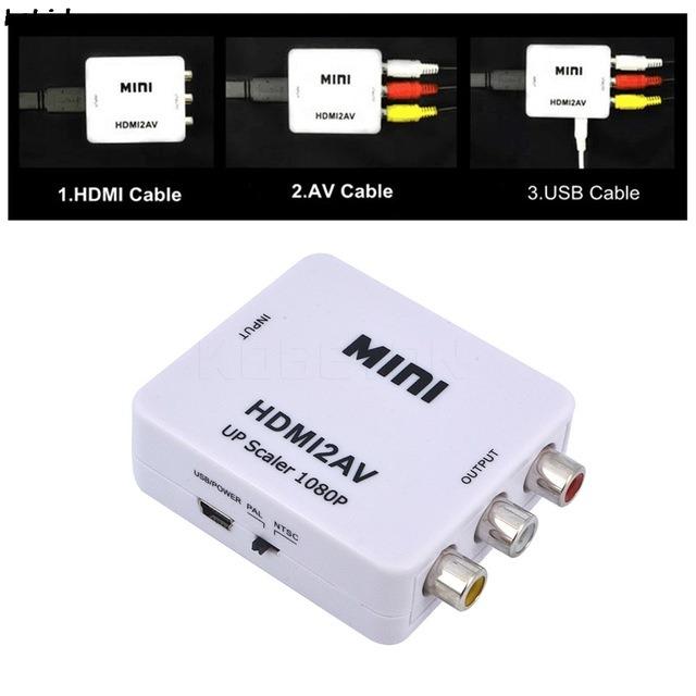ตัวแปลง HD to AV Converter แปลงสัญญาณภาพและเสียงจาก HD(เอชดีเอ็มไอ) เป็น AV