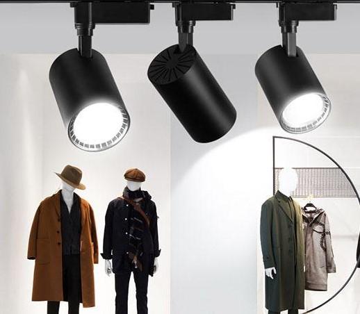 สว่างกว่า LED TRACK LIGHT Chip SMD โคมไฟแทรกไลท์ โคมไฟส่องเฉพาะจุดแบบราง ขนาด 18 วัตต์ BodyฺBlack/เเสงwhite จำนวน 1 ชิ้น