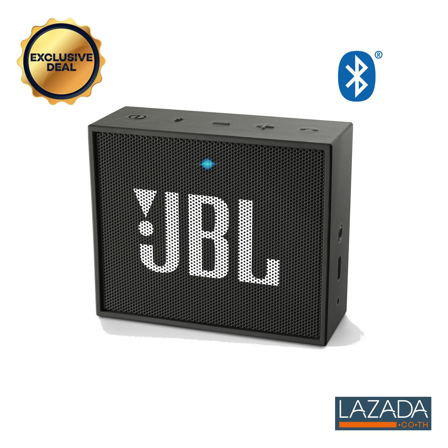 ลำโพงบลูทูธ JBL GO (BLACK)