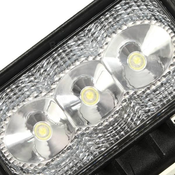 X4 ได้ 4 ชิ้น ราคาโปรโมชั่น + ส่งฟรี !! LED SPOT BEAM ไฟสปอร์ตไลท์ ไฟหน้ารถ ไฟท้าย ไฟรถมอเตอร์ไซต์ บิ๊กไบค์ ATV จักรยาน สว่างมาก 9 Watt 12V-24V เเสงขาว งานพรีเมี่ยม จำนวน 4 ชิ้น