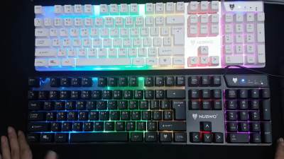 ดูภาพ Nubwo Savage Nk 18 RGB Rubber <br/>เพิ่มเติม Nubwo Savage Nk 18 RGB Rubber