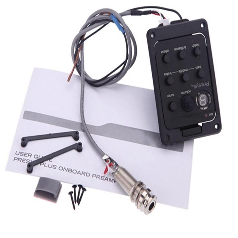FISHMAN Presys 301 Mic Blend Dual Model Guitar Preamp EQ ... fishman piezo wiring diagram with 