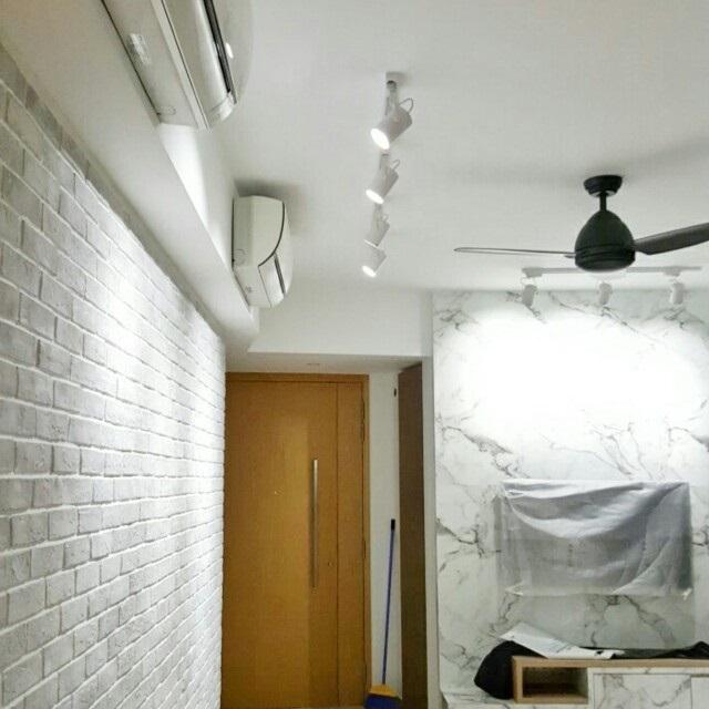 สว่างกว่า LED TRACK LIGHT Chip SMD โคมไฟแทรกไลท์ โคมไฟส่องเฉพาะจุดแบบราง ขนาด 18 วัตต์ BodyฺWhite/เเสงwhite จำนวน 1 ชิ้น