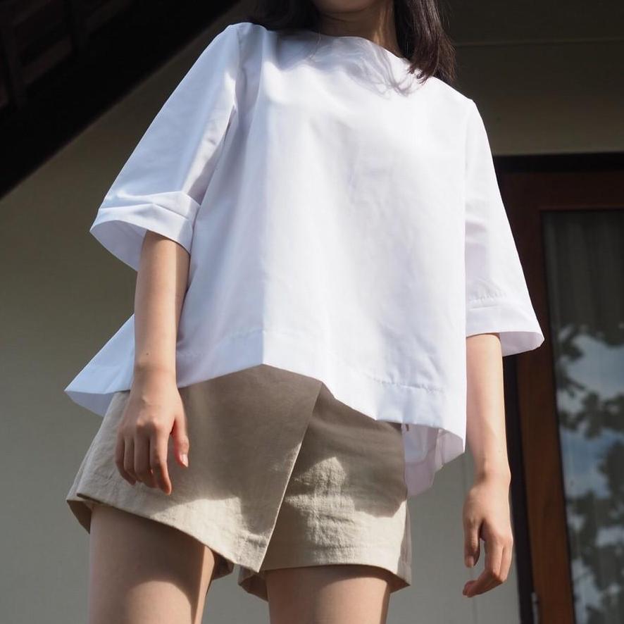 Purka Hannah Shirt เสื้อเปิดหลัง ผ้าฝ้าย