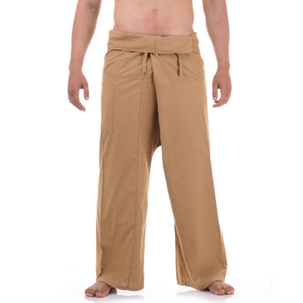 กางเกงเล กางเกงเลผ้าฝ้าย กางเกงเลขายาว กางเกงตังเก กางเกงเลสีดำ กางเกงขาก๊วย กางเกงสะดอ Cotton Fisherman Pants
