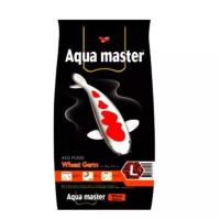 อาหารปลาคาร์ฟ Aqua Master Wheat Germ 10kg. Size.L (สูตรธัญพืช)