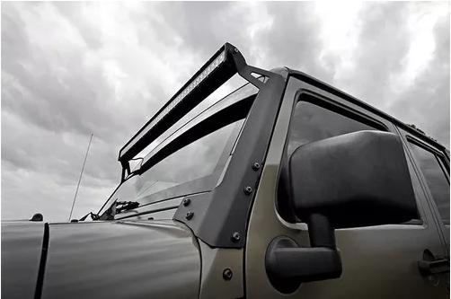 LED LIGHT BAR COMBO BEAM ไฟรถยนต์ ไฟหน้า 288W ขนาด 50 นิ้ว รุ่น 5D SuperBright เเสงขาว จำนวน 1 ชิ้น