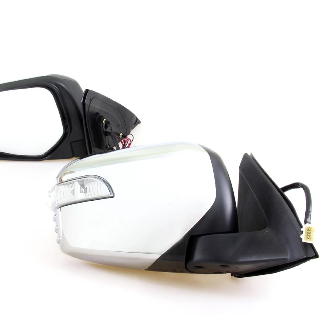 Car Side Mirror Mitsubishi Triton Car Side Mirrors, Year 2005 - 2015, Electric Adjustment, Automatic Folding, with Turn Signals, Chrome Plated, 1 Pair (L/R) for Mitsubishi Triton. ราคา 14,448 บาท*ส่งฟรี