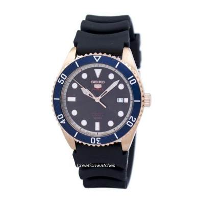 นาฬิกาข้อมือ Seiko 5 Sports Automatic SRPB96J1(Made in Japan) - Blue/Gold
