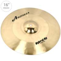 Arborea Hybrid AP แฉ / ฉาบ Crash 16″ รุ่น HB-16 (แฉกลองชุด ฉาบกลองชุด 80/20 Bronze Cymbal)