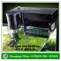 ATMAN Back Hanging Filter HK-0300 กรองแขวนข้างตู้ สำหรับตู้ขนาด 20-30 ซม.