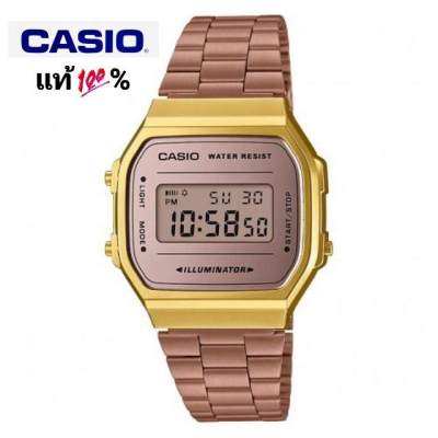 Casio แท้ 100%  รุ่น A168WACM-5DF นาฬิกาวินเทจ