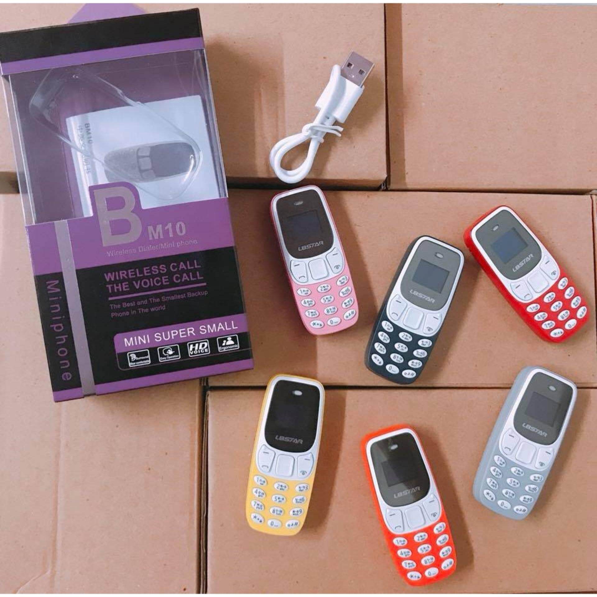 มือถือจิ๋วโทรศัพท์จิ๋วใส่ได้ 2 ซิม mini phone dual sim รุ่น L8star BM10