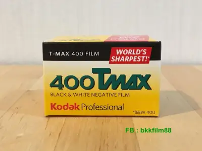 1 roll Kodak T-Max 400 Professional 35mm 135-36 Black and White Film 400Tmax