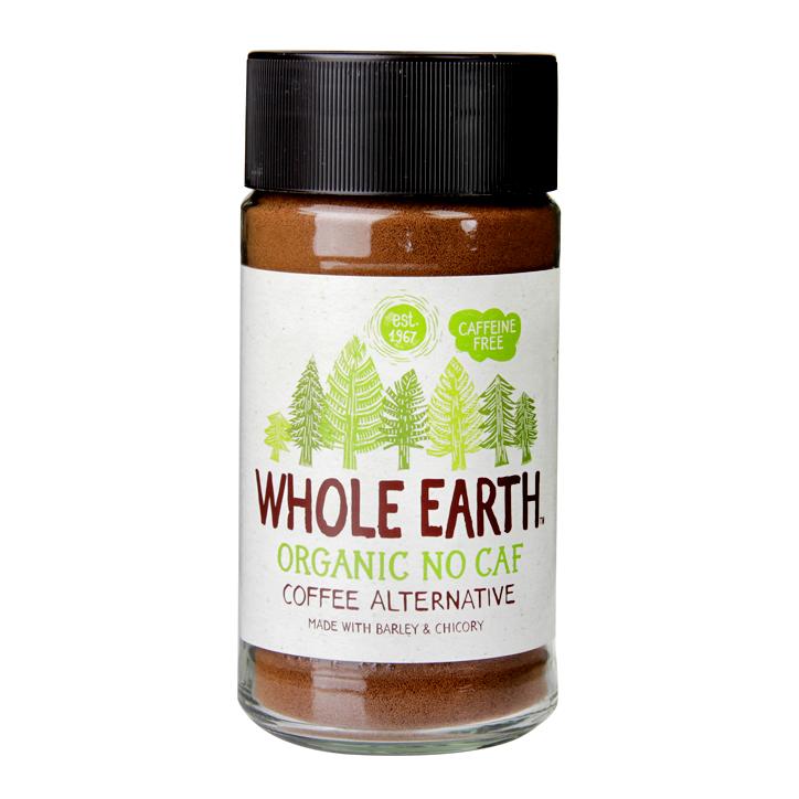 Whole Earth Organic No Caffeine Coffee Alternative ออแกนิค กาแฟสำเร็จรูป สกัดคาเฟอีนออก 100g. ราคา 335 บาท*ส่งฟรี