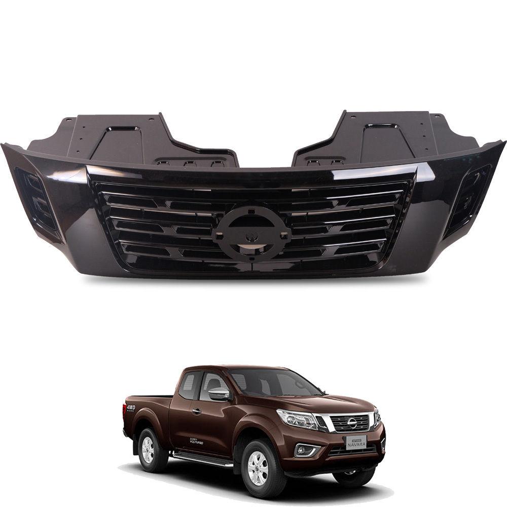 Front Grille Grill Black Fit 2015-2017 Nissan Navara Frontier NP300 ราคา 6,879 บาท*ส่งฟรี