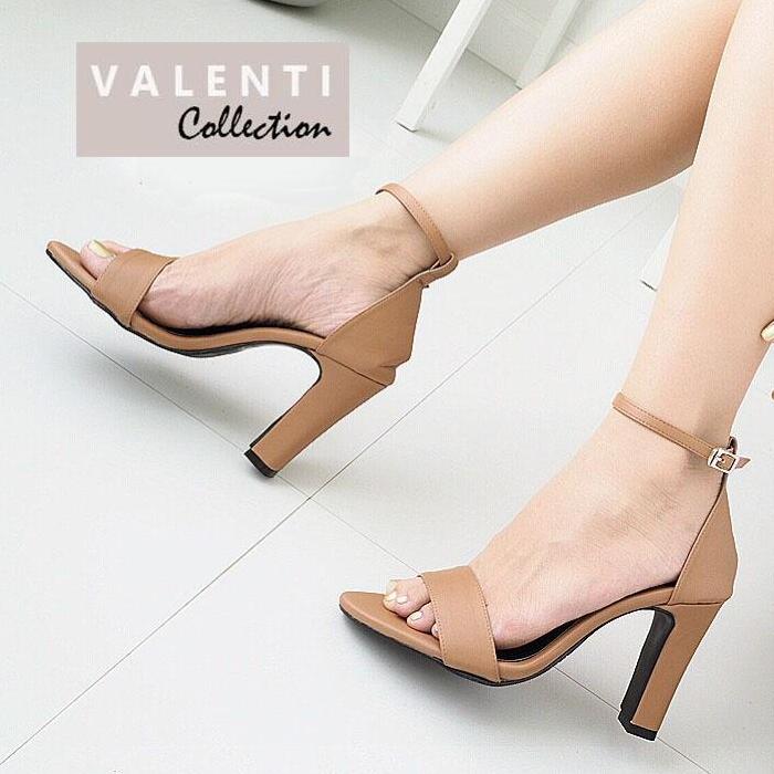 Valenti Collection รองเท้าส้นสูงแฟชั่นผู้หญิง รุ่น FT-404 Tan (สีแทน)