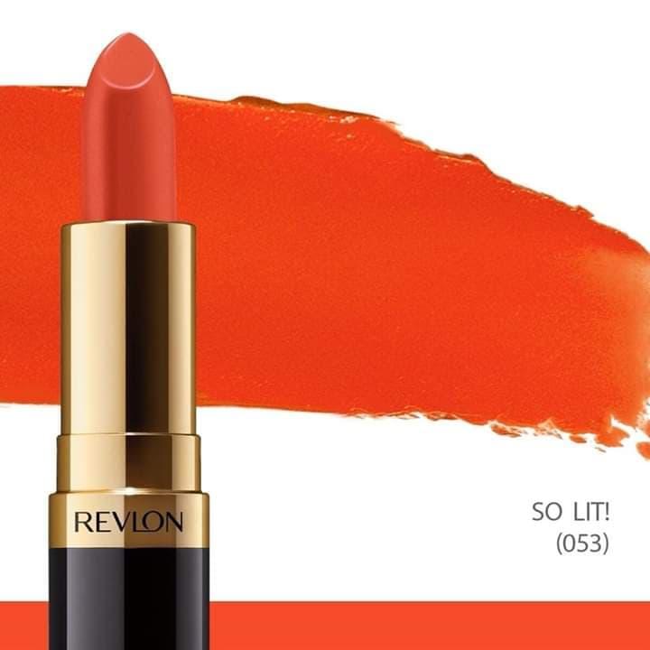 So Lit 053 สีส้ม Revlon lipstick ใหม่ล่าสุด