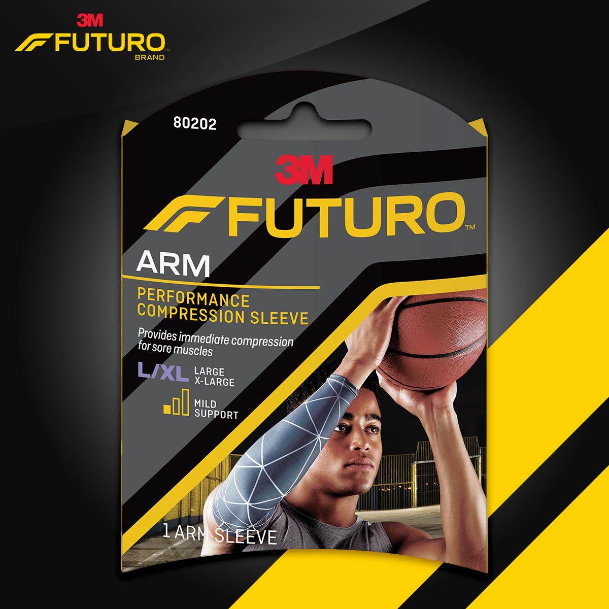 Futuro™ Performance Compression Arm Sleeve L/XL ฟูทูโร่™ อุปกรณ์รัดกล้ามเนื้อแขน (ขนาดใหญ่-ใหญ่พิเศษ)