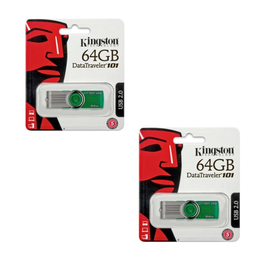 Kingston Technology USB แฟลชไดร์ฟ  รุ่น DT101 ขนาด 32GB / 64 GB / 128 GB