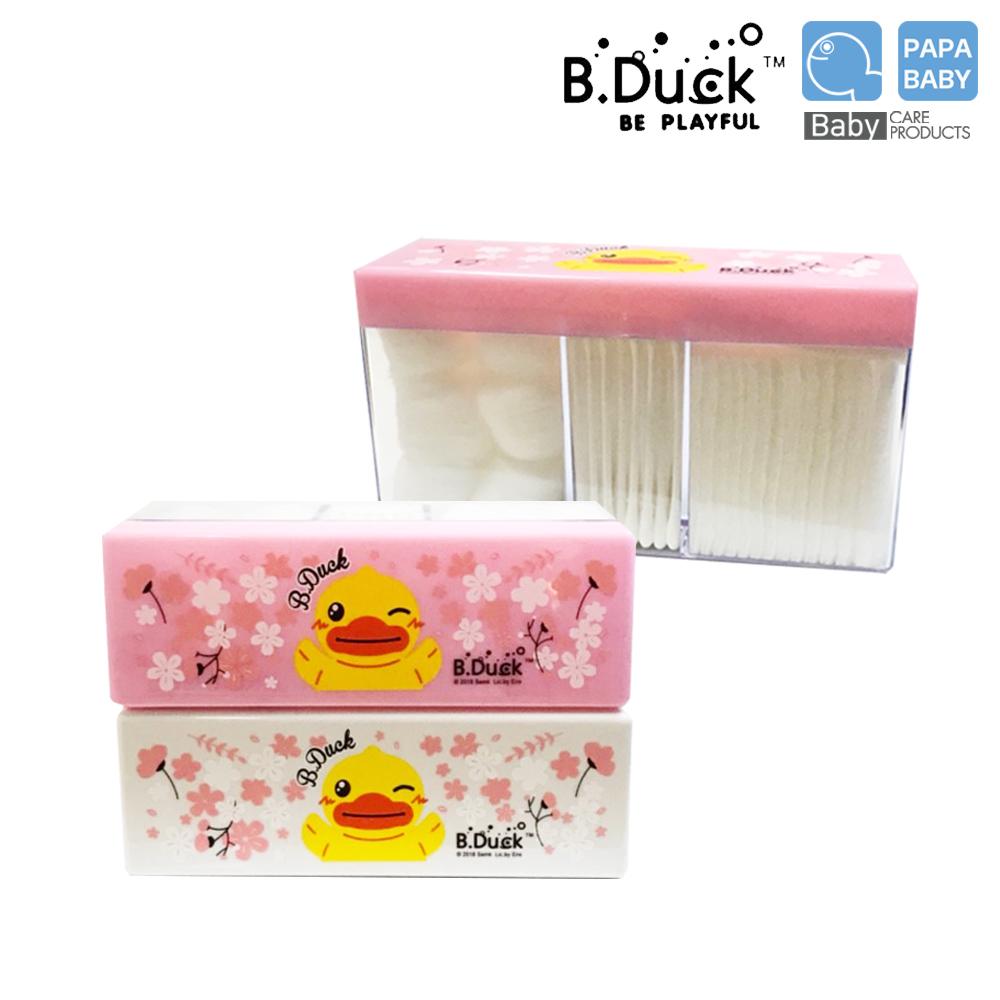 B.Duck กล่องสำลีอเนกประสงค์ 3 IN 1 Cotton Set (1กล่อง) รุ่น BD-R328