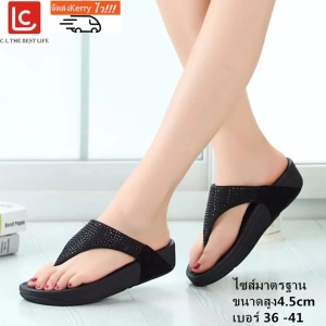 สินค้า รองเท้าหญิง รองเท้าแตะหญิง เพื่อสุขภาพ เบา นุ่ม ใส่สบาย CDM309