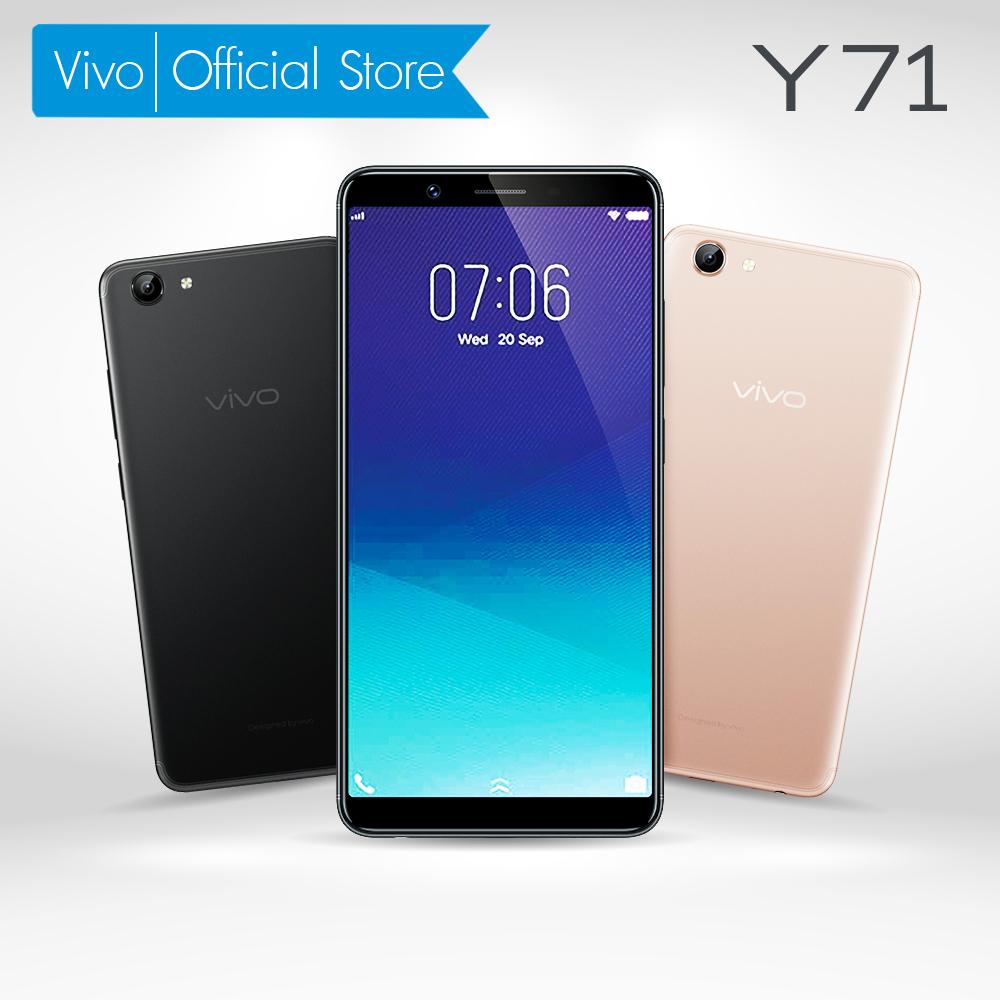 vivo Y71(3+32GB) ฟรี ไม้เซลฟี่ แหวนตั้งมือถือ สมุดโน๊ต ปากกา