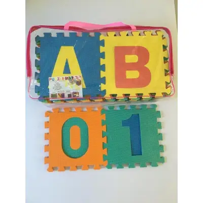 PU pads,puzzle A-Z and numbers 0-9