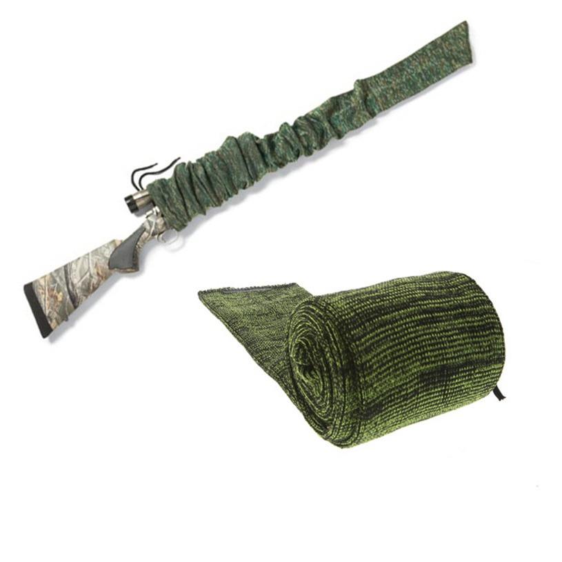 ถุงผ้ายืดใส่ปืนยาว สีเขียวทหาร ขนาด 54 นิ้ว