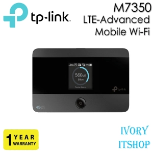ภาพหน้าปกสินค้าTP-LINK M7350 4G LTE Advanced Mobile Wi-Fi Portable Router/ivoryitshop ที่เกี่ยวข้อง