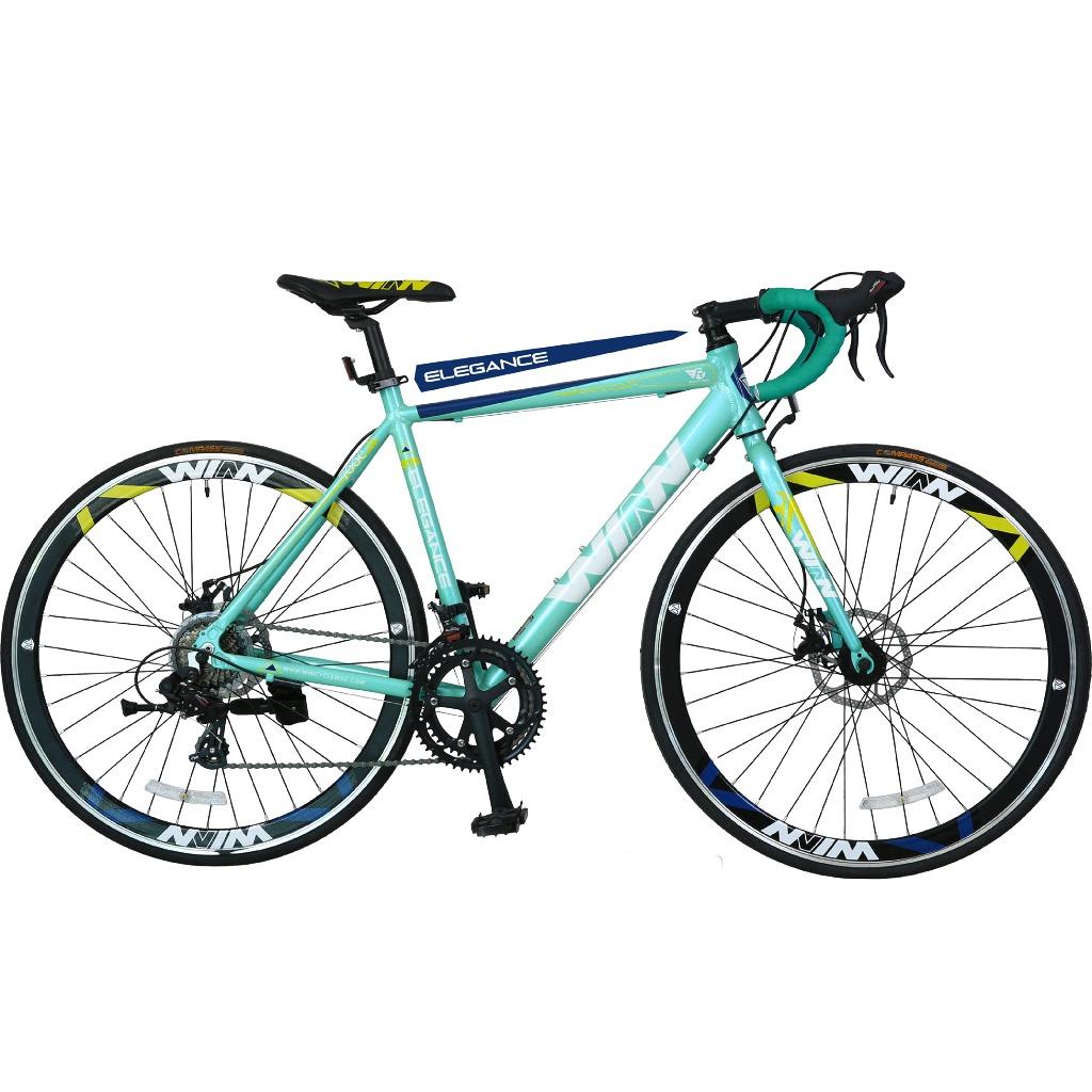 WINN ROAD BIKE จักรยานเสือหมอบ จักรยาน - 700 ELEGANCE (Blue/Green) 50cm