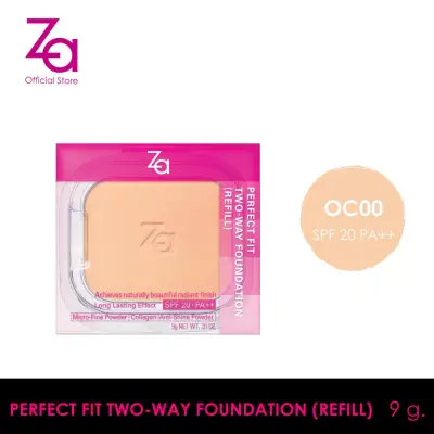 ZA PERFECT FIT TWO-WAY FOUNDATION (REFILL) OC 00