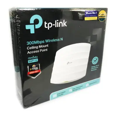 TP-LINK Auranet EAP110 300Mbps Wireless N Ceiling Mount Access Point