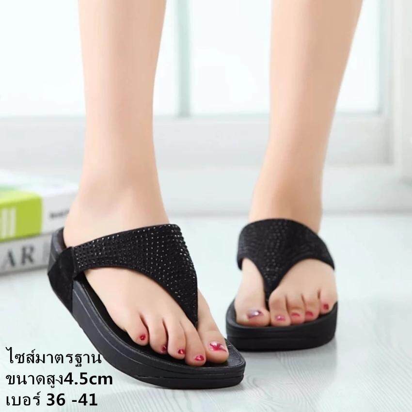 รองเท้าหญิง รองเท้าแตะหญิง เพื่อสุขภาพ เบา นุ่ม ใส่สบาย CDM309（ไซส์มาตรฐาน ）