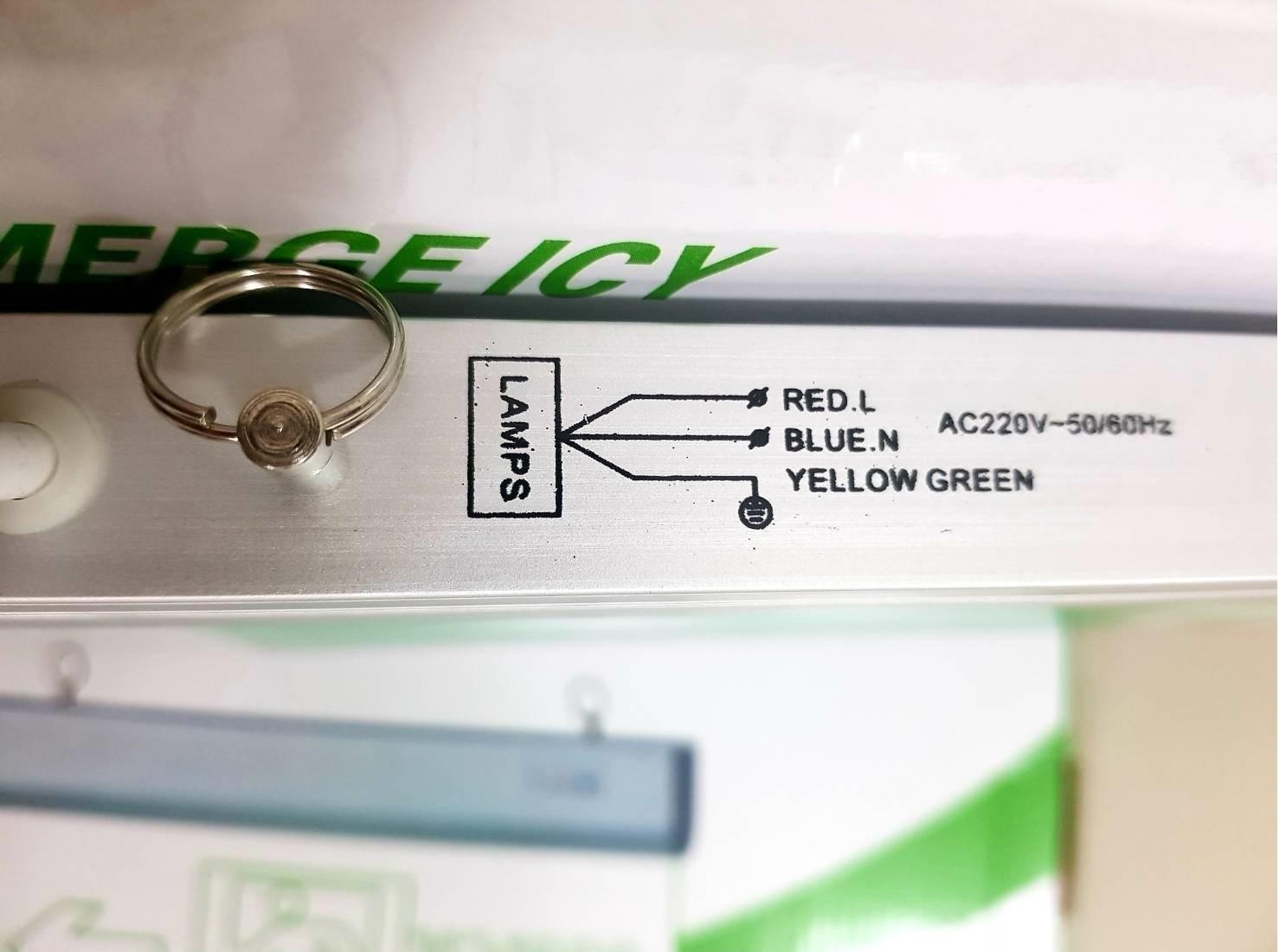 พิเศษ 750 บาท ป้ายไฟฉุกเฉิน ป้ายไฟทางหนีไฟ ลูกศรชี้บน led แบบสองหน้า สำรองไฟ 3 ชม. แบบแขวน