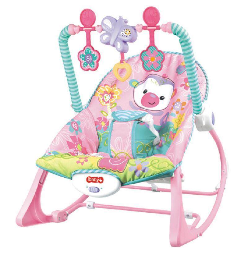 เปลโยก เก้าอี้โยก สั่นได้ มีเสียงเพลง ibaby Infant-to-toddler Rocker