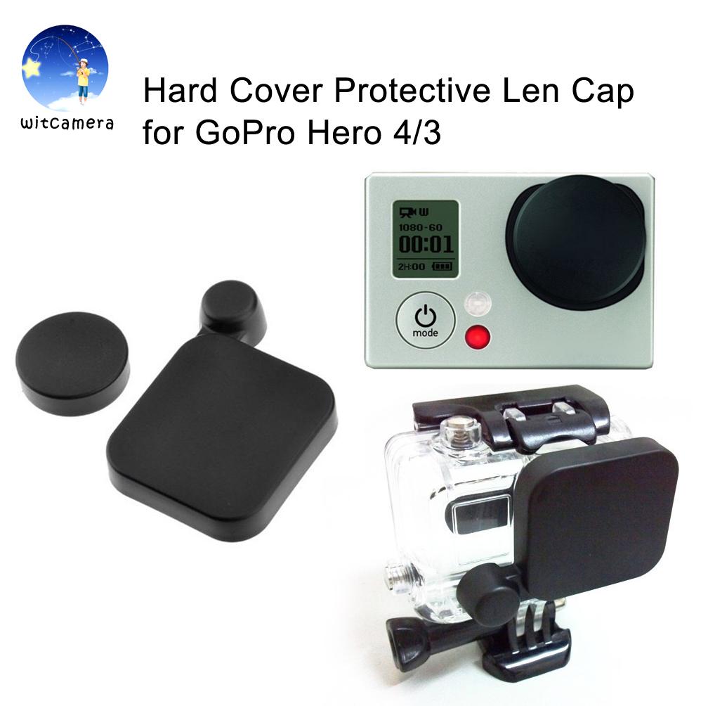 กรอบแข็ง ฝาครอบ เลนส์ กล้อง สำหรับ GoPro Hero 4 / 3  - Hard Cover Protective Len Cap for GoPro Hero 4 / 3