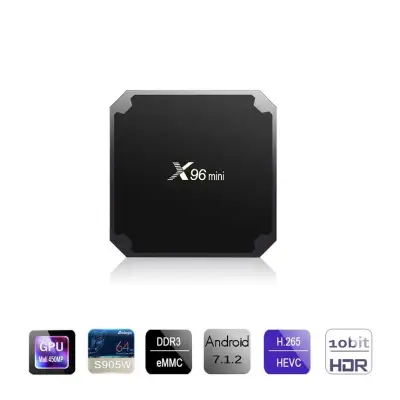 smart tv box x96 mini สีดำ
