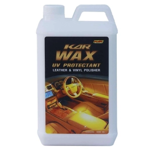 ภาพหน้าปกสินค้า[Wax 1 ลิตร] KAR น้ํายาเคลือบเบาะหนัง 1ลิตร wax UV Protectant Leather , Vinyl Polisher 1000ml รุ่น WAX น้ำยาเคลือบเบาะ ที่เกี่ยวข้อง