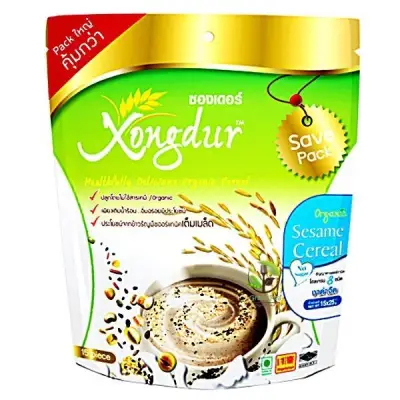 Xongdur , Instant 8 Whole grains Cereal drinks , No Sugar ,Save pack , 15 serving x25g.