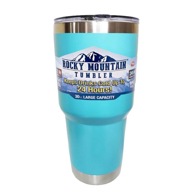 Rocky Mountain แก้วเก็บความเย็น แบบเดียวกับ YETI Rambler เก็บน้ำแข็งได้นาน 24ชั่วโมง ขนาด 30 ออนซ์ (พร้อมฝา)