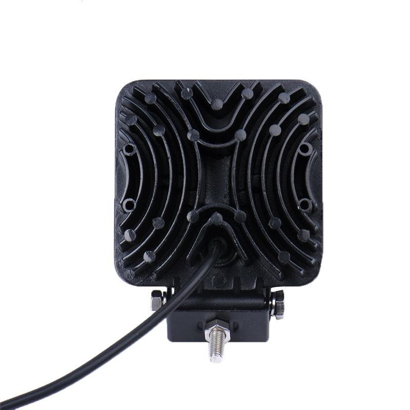 X2 เเพ็คคู่ สุดคุ้ม !! ไฟสปอร์ตไลท์ ไฟรถ ไฟท้าย แบบสี่เหลี่ยม ขนาด 4 นิ้ว กำลังไฟ 48 Watt ( LED 16 ดวง x 3Watt) ไฟ 12V-24V เเสงเขียว (จำนวน 2 ชิ้น)