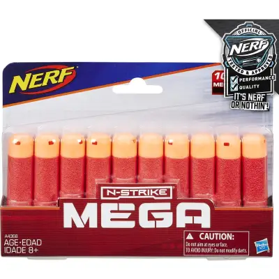 NERF N-Strike Elite Mega Series 10-Dart Refill Pack