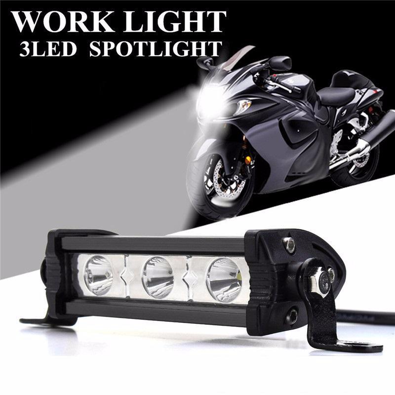 X4 ได้ 4 ชิ้น ราคาโปรโมชั่น ! LED SPOT BEAM ไฟสปอร์ตไลท์ ไฟหน้ารถ ไฟท้าย ไฟรถมอเตอร์ไซต์ ไฟรถจักรยานยนต์ บิ๊กไบค์ ATV สว่างมาก 9 Watt 12V-24V เเสงขาว งานพรีเมี่ยม จำนวน 4 ชิ้น