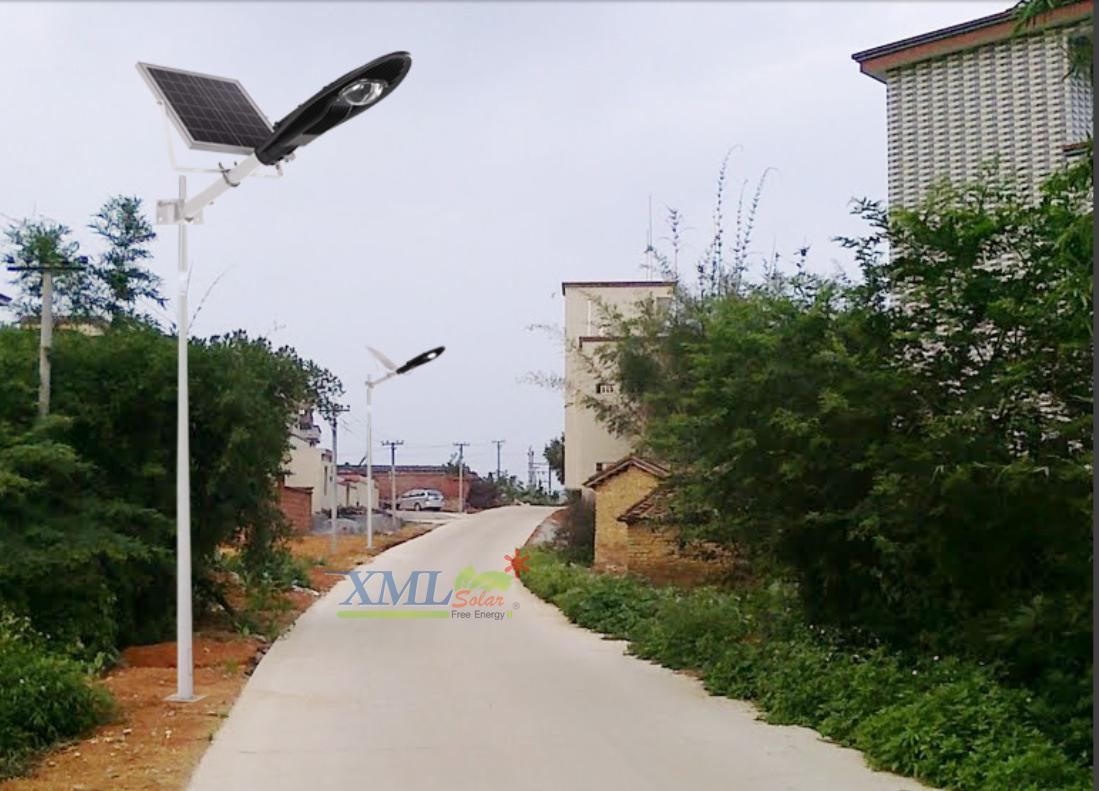 Solar Cell Street Lamp, 18 Watt Polycrystalline, Turtle-Shaped (Black Lamp) (with Lamp Bracket) Street Light, Solar Cell Light. ราคา 6,499 บาท*ส่งฟรี