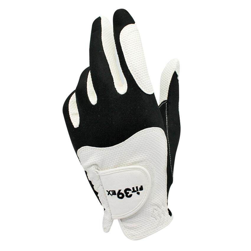 ถุงมือกอล์ฟ FIT39EX Glove รุ่น Classic สี Black/White (ข้างซ้าย)